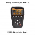 Battery Replacement for Autodiagnos TPMS D